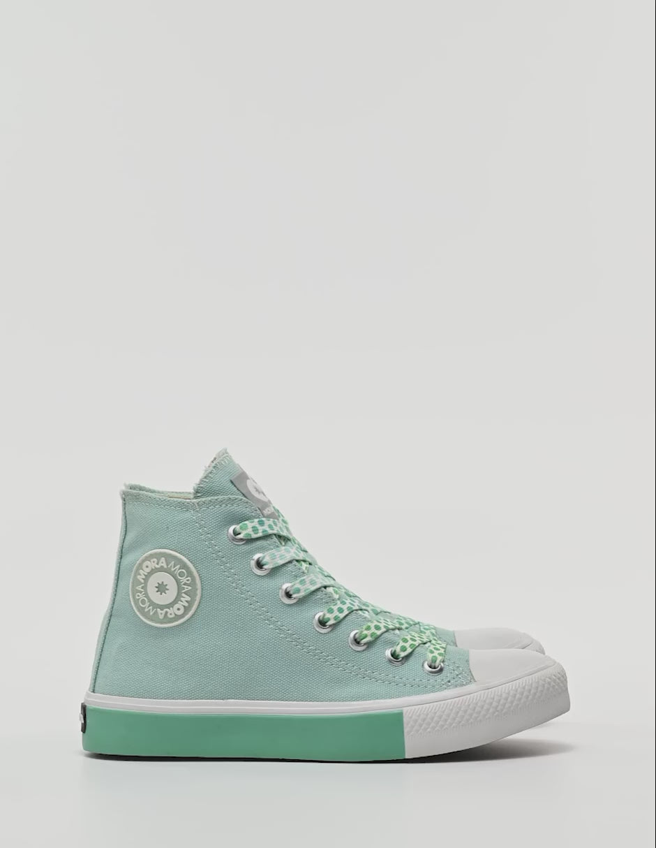 Tenis urbano tipo botín para mujer cod. 121358