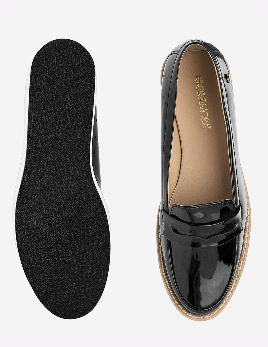 Zapato casual charol  para Mujer cod. 84552